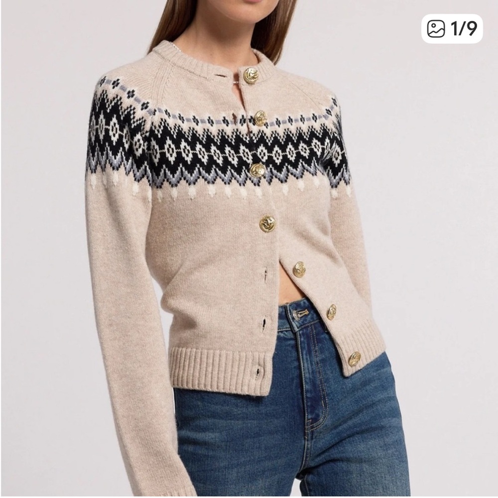 Generation Love Francis fair aisle cardigan